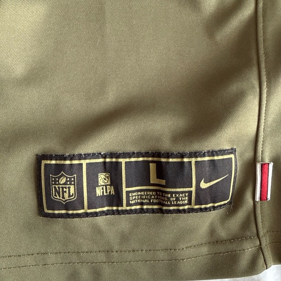 Nike Arizona Cardinals #99 Olive Salute to Service Jersey - Picture 3 of 6